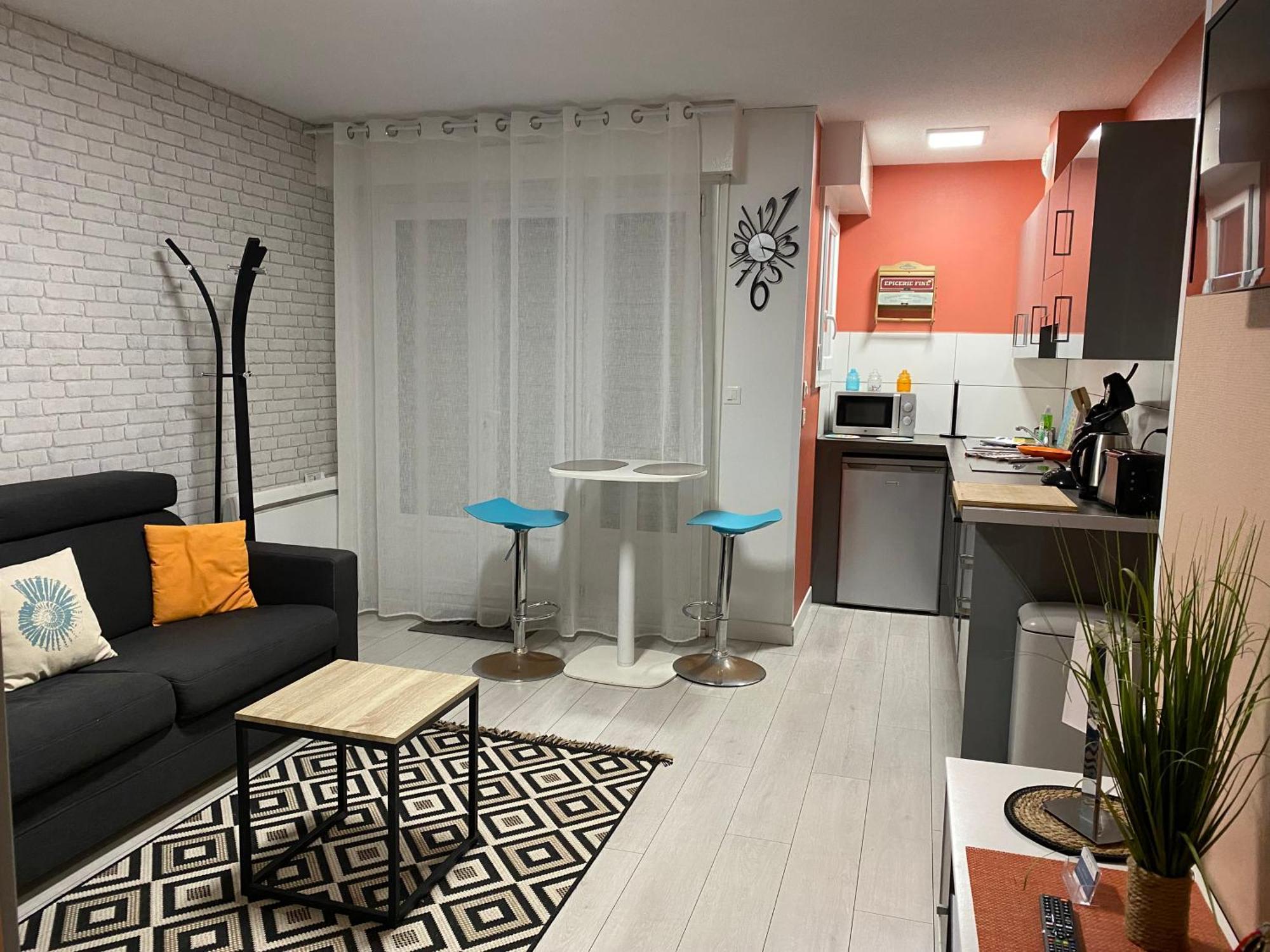 Studio " Escale En Bord De Mer " Wimereux Bagian luar foto